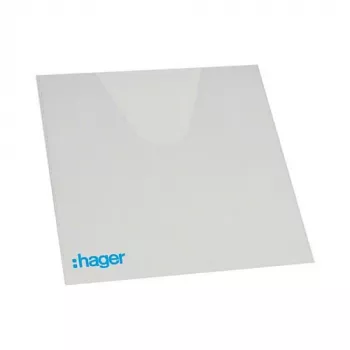 Hager Volta Bolsa para documentos VZ407, PVC transparente, 220 x 240 mm, autoadhesiva