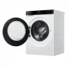 Lavadora de carga frontal Haier X5 HW80-BP14357ETUPL 8 kg 1400 rpm con Wi-Fi, vapor, motor inverter - blanca