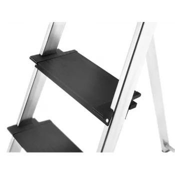 HAILO escalera doméstica L100 TopLine aluminio 8 peldaños
