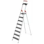 HAILO escalera doméstica L100 TopLine aluminio 8 peldaños