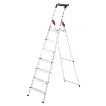 HAILO escalera doméstica L60 StandardLine aluminio 7 peldaños