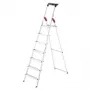HAILO escalera doméstica L60 StandardLine aluminio 7 peldaños
