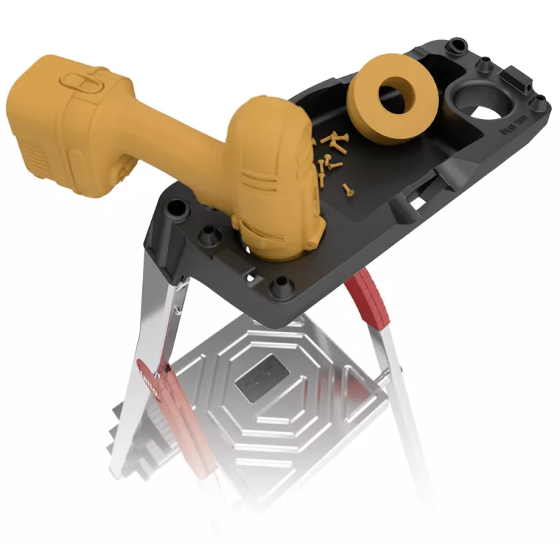 HAILO escalera doméstica L60 StandardLine aluminio 5 peldaños