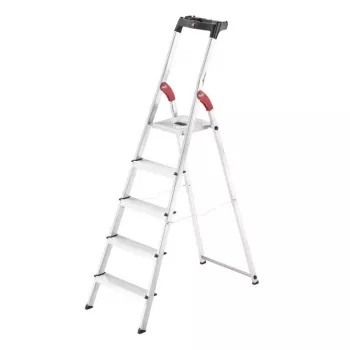 HAILO escalera doméstica L60 StandardLine aluminio 5 peldaños