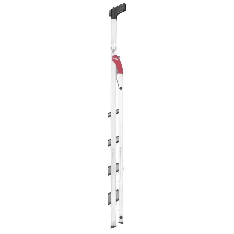 HAILO escalera doméstica L80 ComfortLine aluminio 5 peldaños