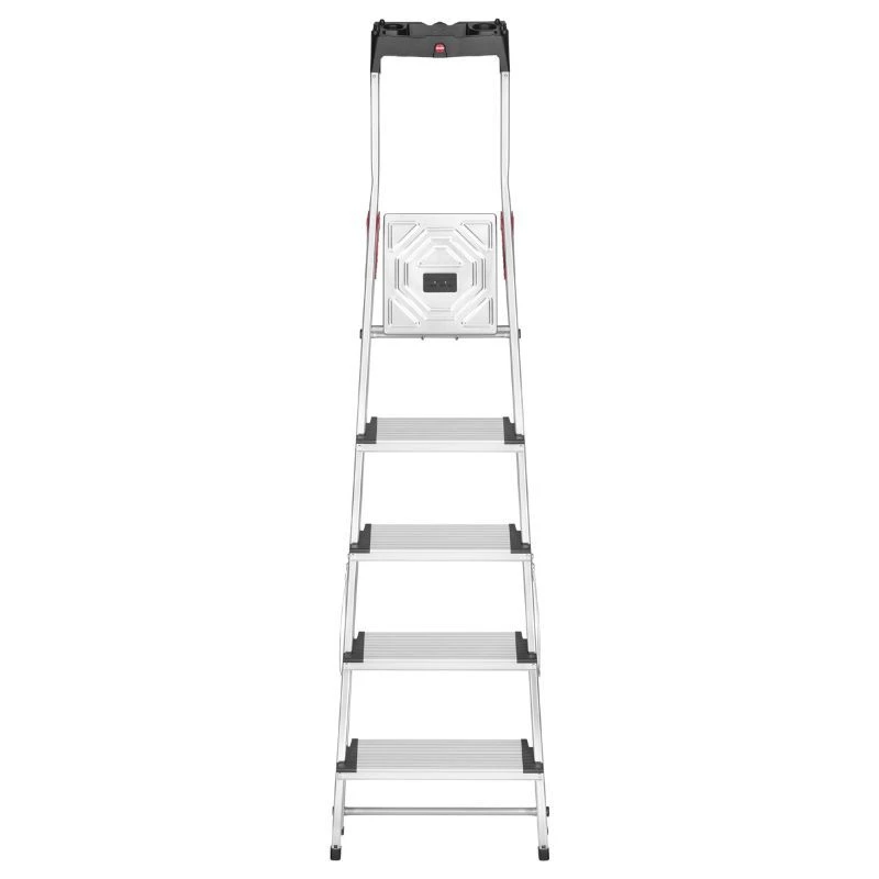 HAILO escalera doméstica L80 ComfortLine aluminio 5 peldaños