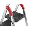 HAILO L100 TopLine escalera doméstica de aluminio, 5 peldaños