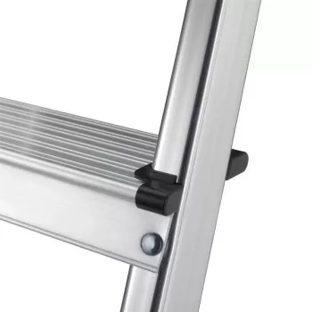 HAILO L60 StandardLine escalera doméstica de aluminio de 8 peldaños