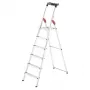 HAILO L60 StandardLine escalera de tijera de aluminio, 6 peldaños, 150 kg, EN 131