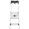 HAILO L80 ComfortLine escalera de tijera de aluminio, 8 peldaños