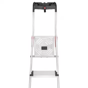 HAILO L80 ComfortLine escalera de tijera de aluminio, 8 peldaños