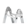 HAILO M60 escalera universal de aluminio 4x3 peldaños escalera articulada multiusos