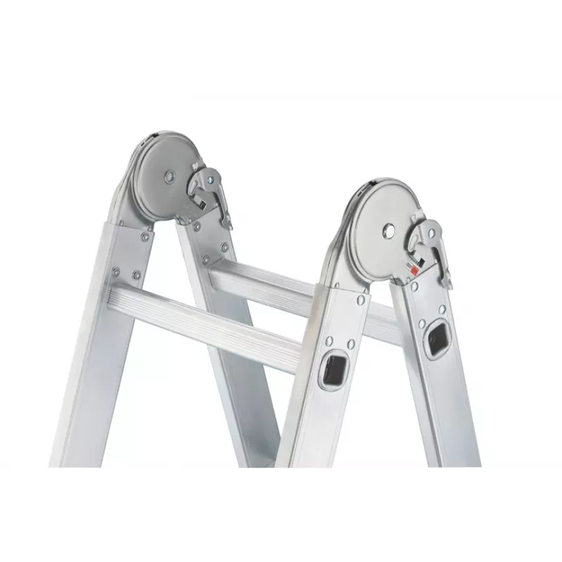 HAILO M60 escalera universal de aluminio 4x3 peldaños escalera articulada multiusos