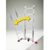 HAILO ProfiLOT escalera combinada S100, aluminio, 3x12 peldaños, 150 kg, EN 131 Professional
