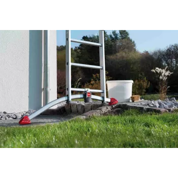 HAILO ProfiLOT escalera combinada S100, aluminio, 3x12 peldaños, 150 kg, EN 131 Professional