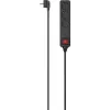 Hama 00223151 Regleta inteligente con 3 tomas AC, cable de 1,4 m, 3680 W, Wi-Fi, Alexa y Google Home, blanca