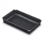 Hama inserto para freidora de aire, antiadherente, apto para horno, 12,5 x 20 cm, negro 00002925