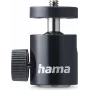 Hama rótula para trípodes, 50 mm de altura, rosca de 1/4 de pulgada, Ø 30 mm, negra 00005001