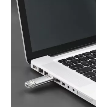 Hama C-Laeta 128GB USB 3.1 Gen 1 Memoria flash dual USB-A/USB-C - plata 00213109