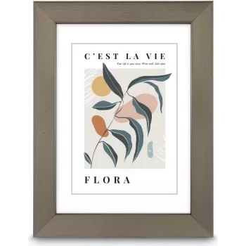 Hama Flora Marco de plástico, acero, 20 x 30 cm 00193316