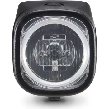 Hama Luz Delantera para Bicicleta LED, Recargable, USB-C, Homologada StVZO, 2 Modos, Negro