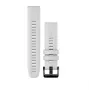 Hama Garmin QuickFit 20 mm correa de silicona Carrera White para relojes