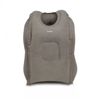 Hama almohada de viaje ergonómica inflable, gris 00178181