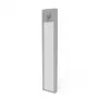 HAMA luz nocturna LED con sensor de movimiento y crepuscular, recargable, magnética, aluminio, 21 cm, plata