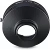 Hama Adaptador de objetivo para objetivos Nikon F-Mount en cámaras C-Mount, metal, Negro (00030771)