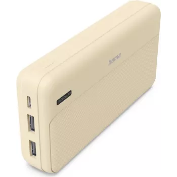 Hama Power Pack Pocket 20, 20000 mAh, 2x USB-A, arena (00201775)