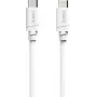 Cable de carga USB-C a USB-C Hama, 60 W Power Delivery, 1 m, blanco (00201807)