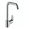 Grifería monomando de cocina Hansgrohe Focus M41 inox 31820800
