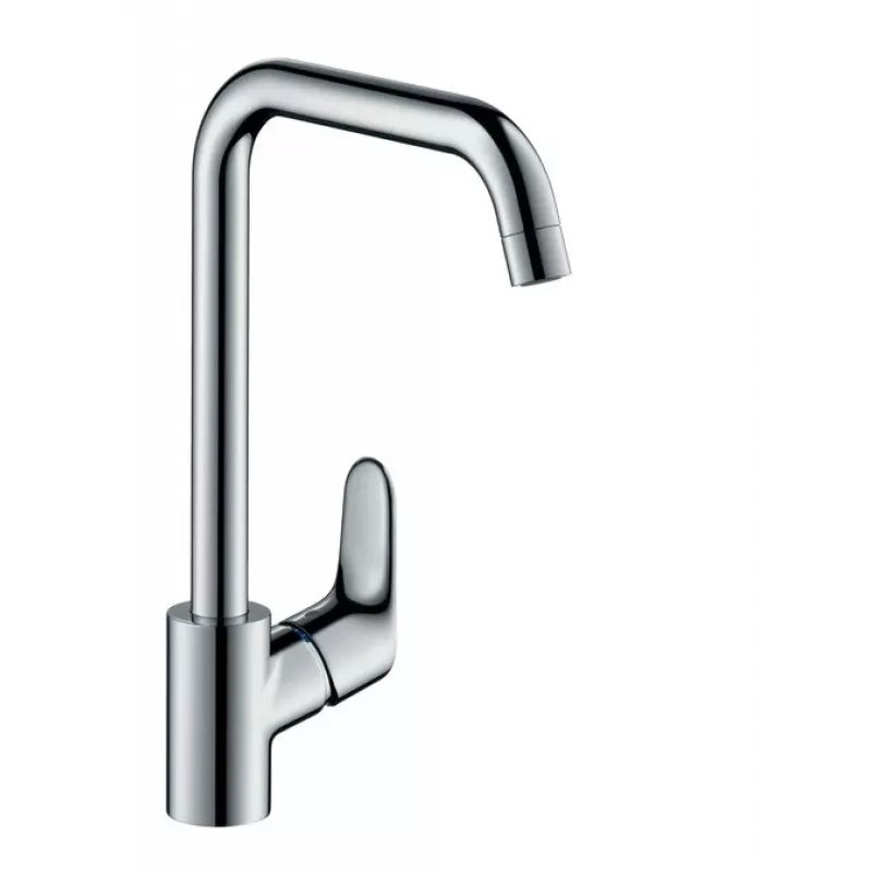 Grifería monomando de cocina Hansgrohe Focus M41 inox 31820800