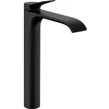 Hansgrohe Vivenis Grifo monomando de lavabo 250 Negro mate con conjunto de desagüe