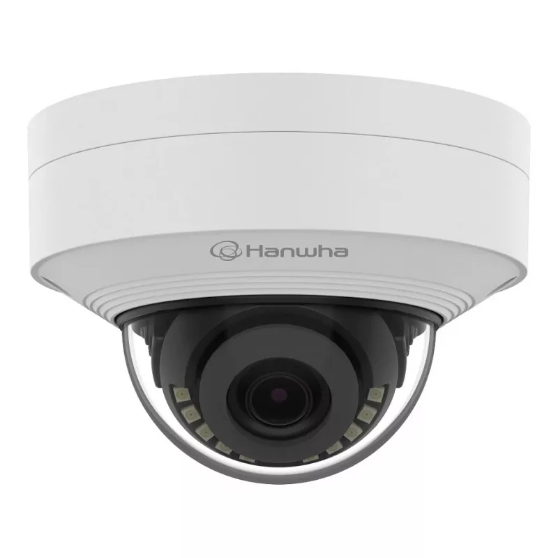 HANWHA QNV-C9011R Cámara domo de red 8MP IR, 3,0mm, IA, H.265, PoE, IP66, IK10