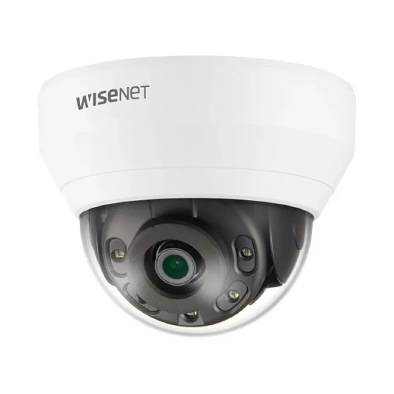 HANWHA VISION QND-6012R1 Cámara IP domo fija interior 2MP con objetivo de 2,8mm, IR, WDR, PoE