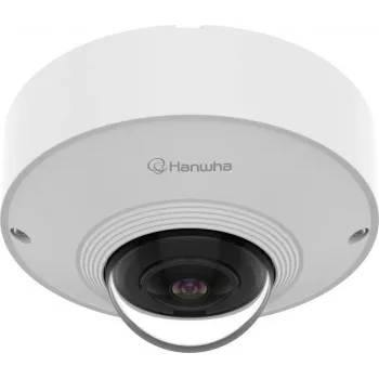 Hanwha Vision QNF-C9010V Cámara IP domo fisheye 360° de 12MP