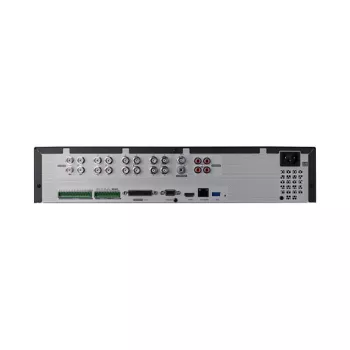 Hanwha Vision HRX-1635 Grabador de vídeo analógico HD de 16 canales (DVR), sin HDD