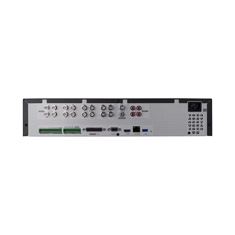 Hanwha Vision HRX-1635 Grabador de vídeo analógico HD de 16 canales (DVR), sin HDD