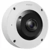 Hanwha XNF-9013RV cámara IP fisheye exterior 12MP con PoE, IR, IP66, IK10