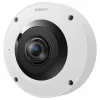 Hanwha XNF-9013RV cámara IP fisheye exterior 12MP con PoE, IR, IP66, IK10