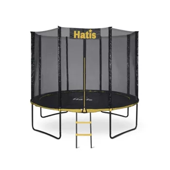 Trampolín Hatis 305 cm con red de seguridad y escalera