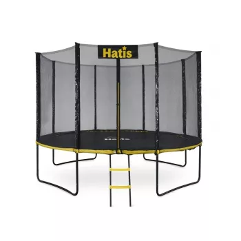 Hatis trampolín 366 cm con red y escalera