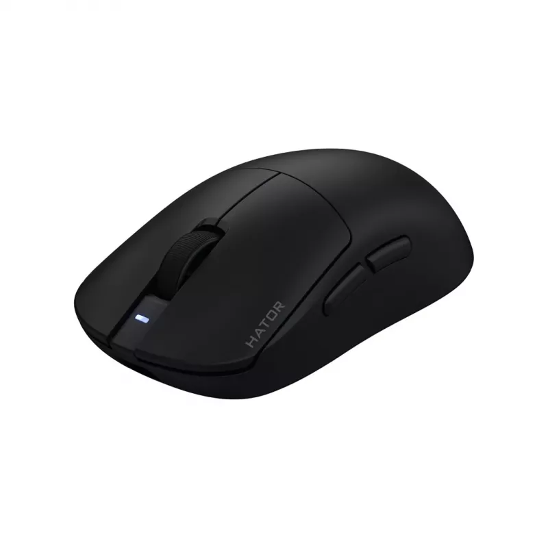 Ratón gaming inalámbrico Hator Quasar 3 Pro - sensor óptico 26000 DPI, 2,4GHz, USB-C, RGB, negro