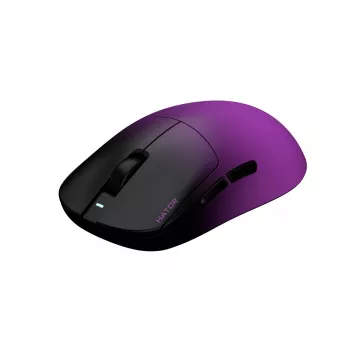 Ratón gaming con cable Hator Quasar 3 ULTIMA negro-violeta