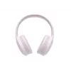 HAV H633BT auriculares inalámbricos over-ear con Bluetooth 5.3, 30 horas de autonomía, diseño plegable, micrófono integrado, soporte para tarjetas TF – rosa