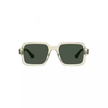 HAVAIANAS Gafas de sol unisex Manaus MANAUS-40G - Lentes verdes, montura negra, 52/19/145 mm