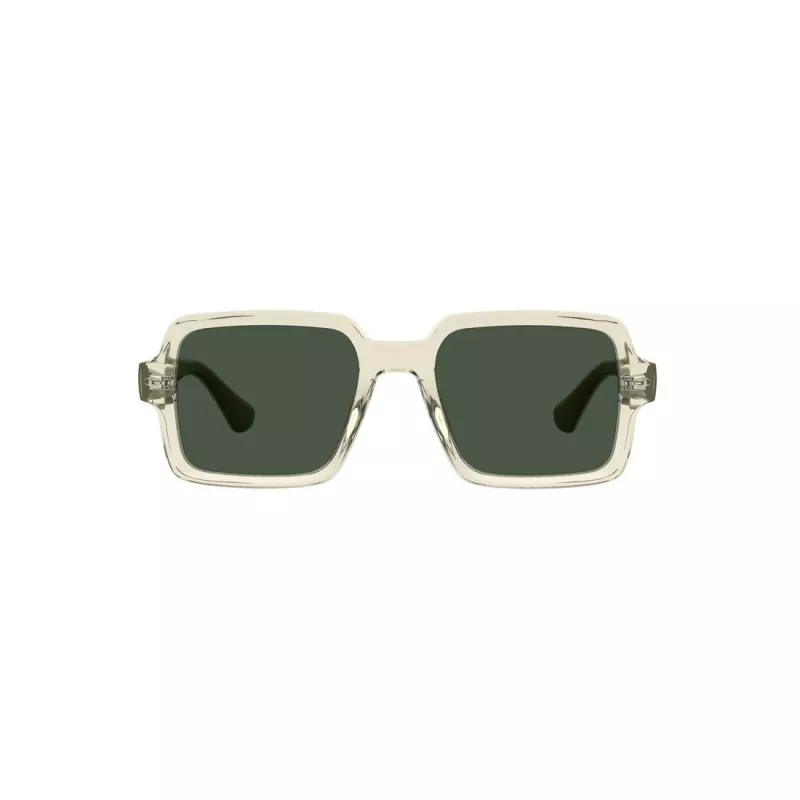 HAVAIANAS Gafas de sol unisex Manaus MANAUS-40G - Lentes verdes, montura negra, 52/19/145 mm