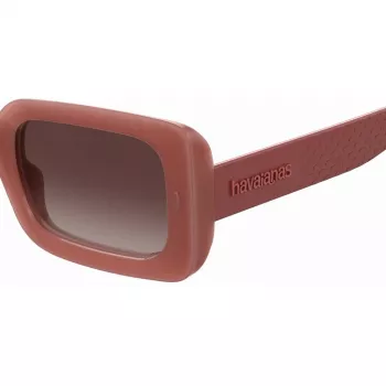 HAVAIANAS Gafas de sol para mujer Sampa-2LF - Montura negra, lentes grises, 51 mm