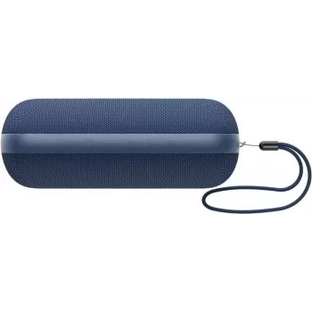 HAVIT M69 Altavoz Bluetooth 5.0 portátil con TWS, resistente a salpicaduras IPX5, 8 horas de reproducción, micrófono integrado, Azul